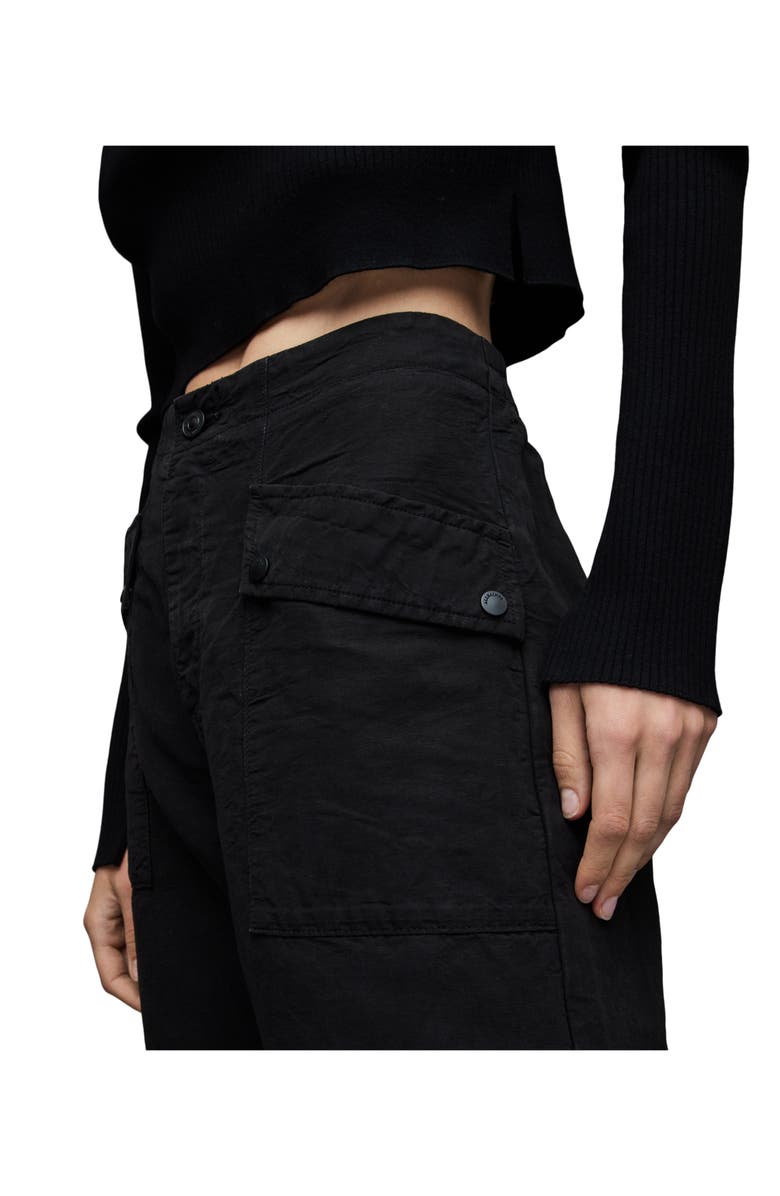 AllSaints Val High Waist Cargo Pants, Alternate, color,