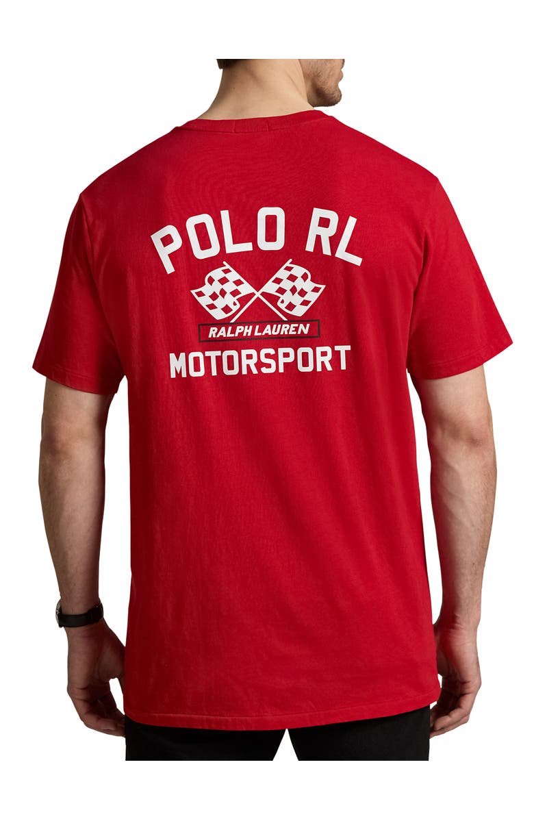 Polo Ralph Lauren Big & Tall Motorsport Graphic Tee, Alternate, color, Rl2000 Red