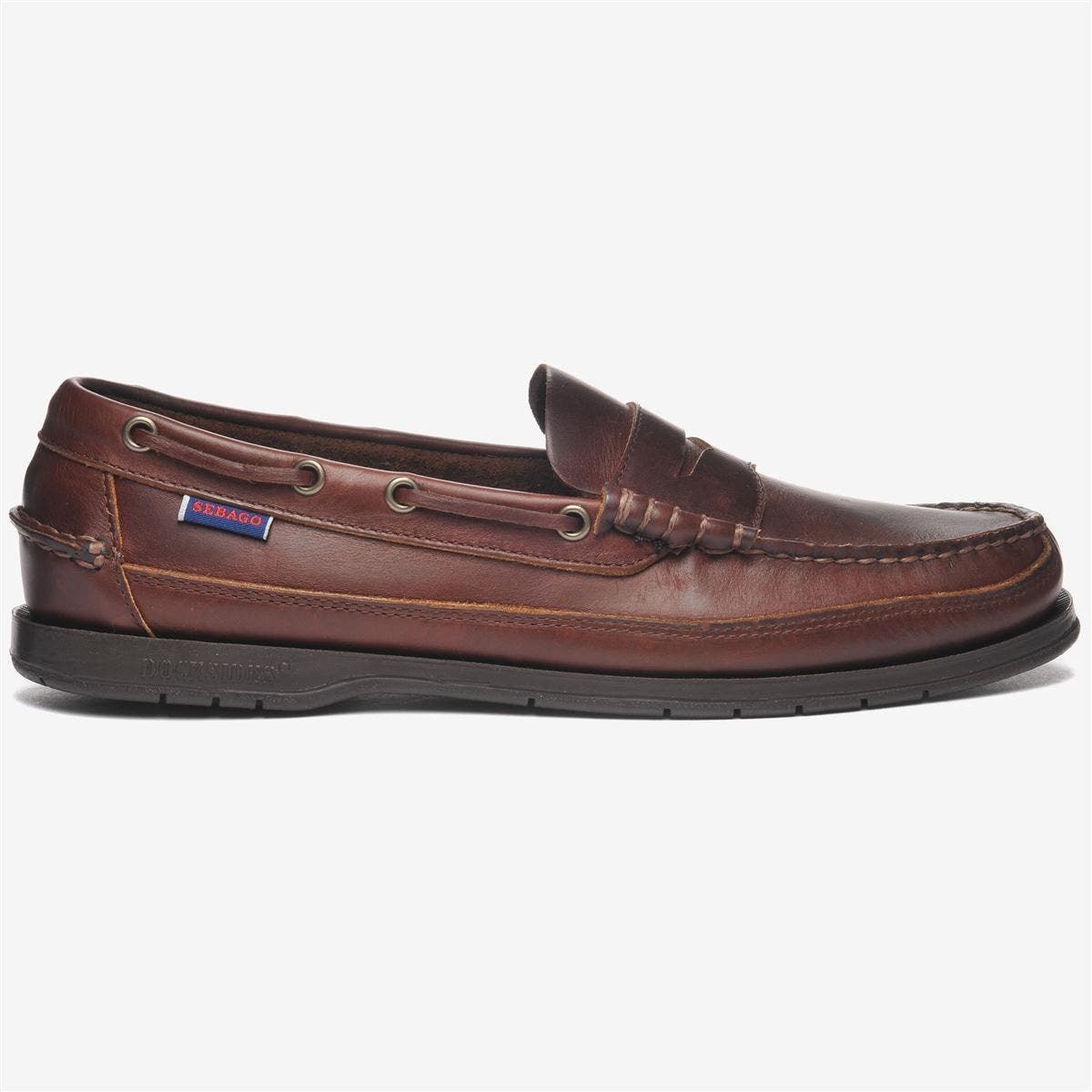 Sebago Sloop Boat Shoe, Main, color, Brown-Gum