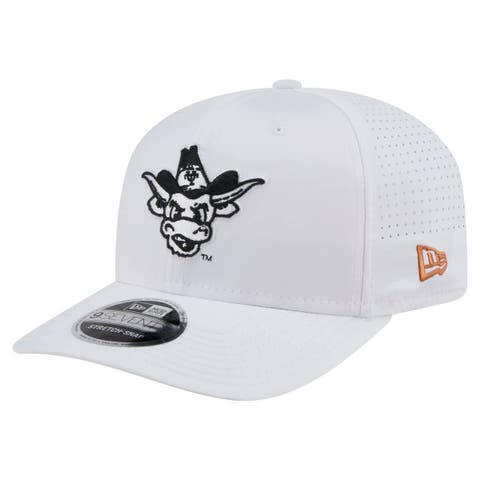 Men's New Era White Texas Longhorns Perform Vault 9SEVENTY Stretch-Snap Hat