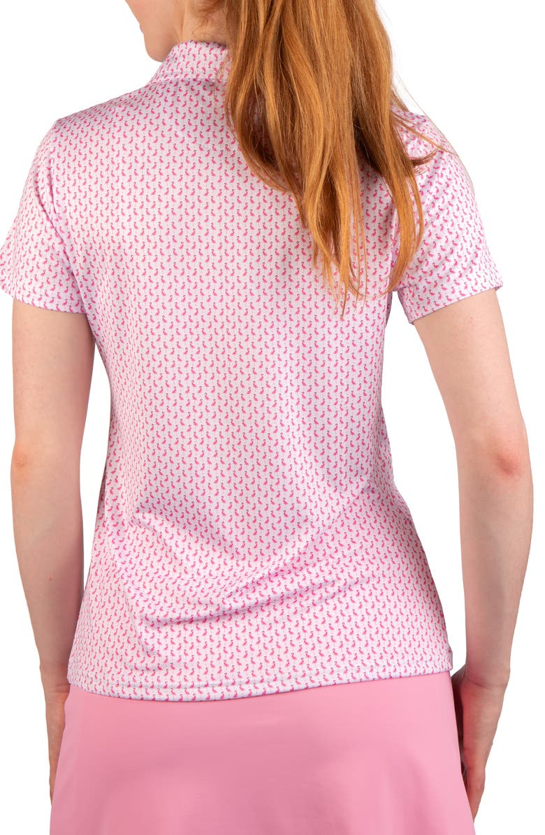 TailorByrd Byrds Quarter Zip Polo, Alternate, color, Pink