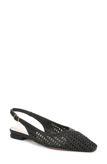 Franco Sarto Raena Slingback Flat In Black