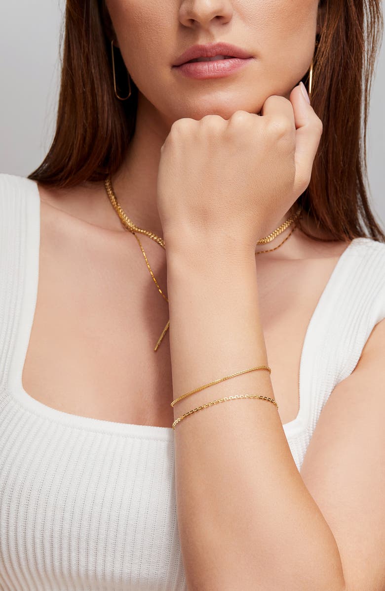 Bony Levy 14K Gold Chain Bracelet, Alternate, color, 