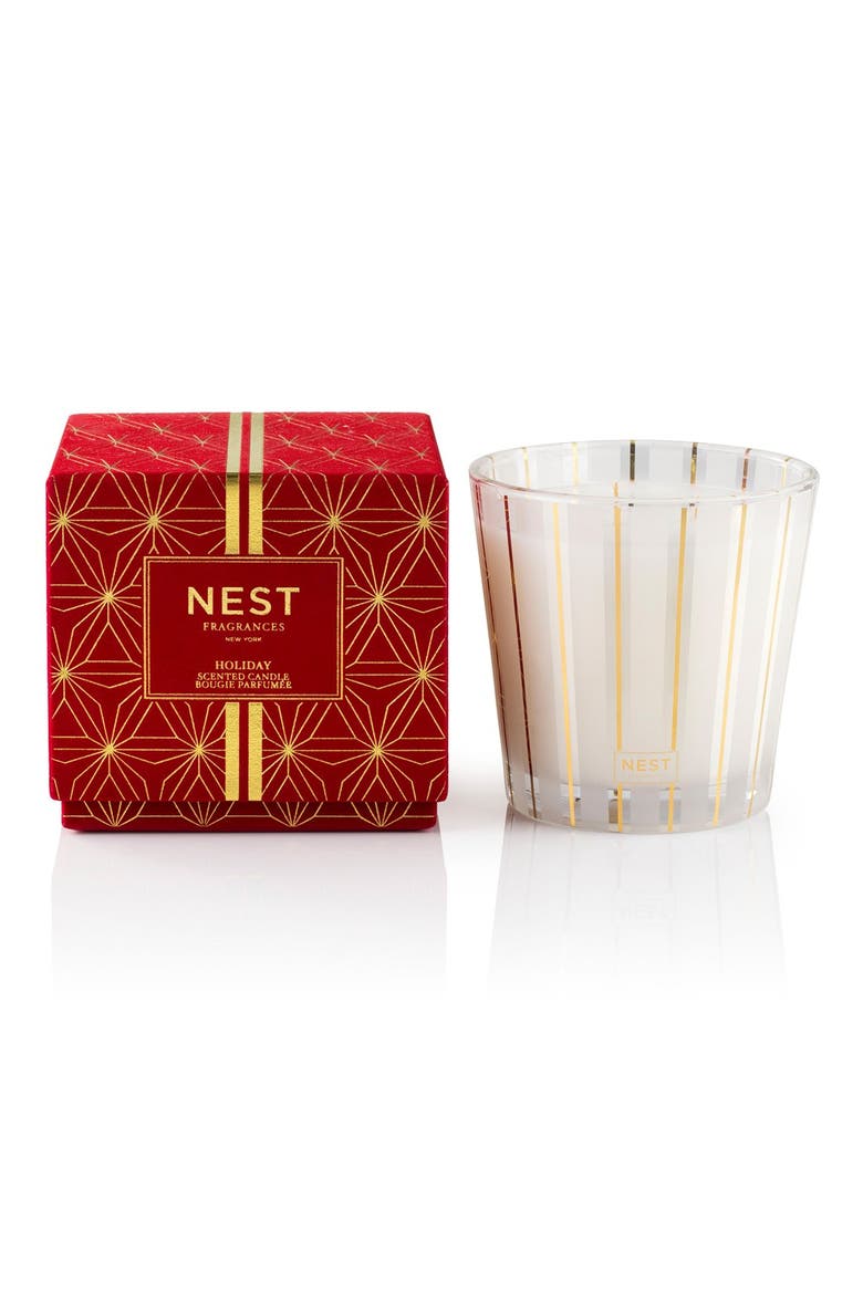 NEST Fragrances 'Holiday' Three Wick Candle, Main, color, NO COLOR