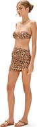 PatBO Panthera Short Skirt