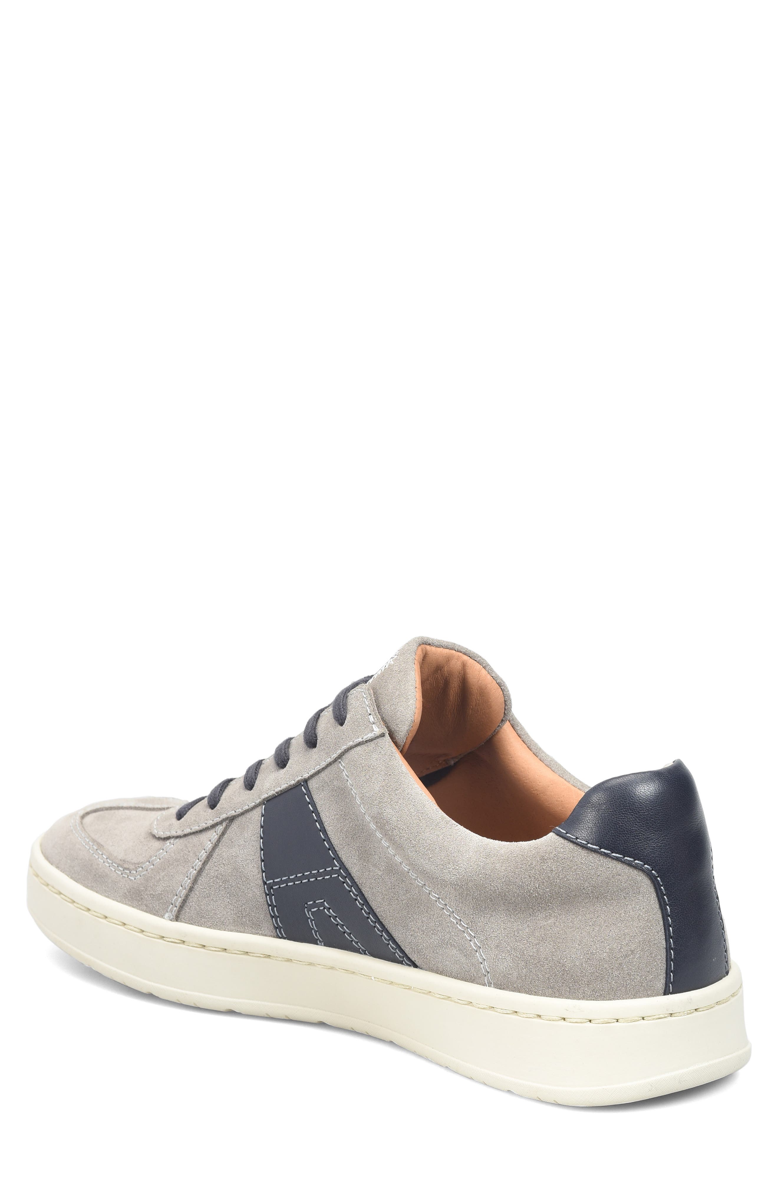 Verano Low Top Sneaker, Alternate, color, GREY/ NAVY