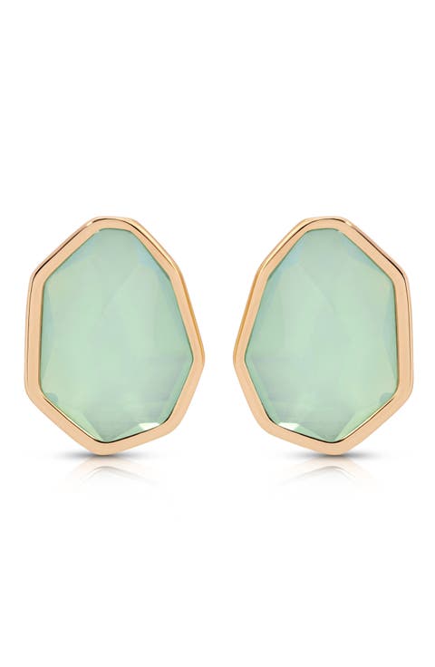 Seastone Stud Earrings