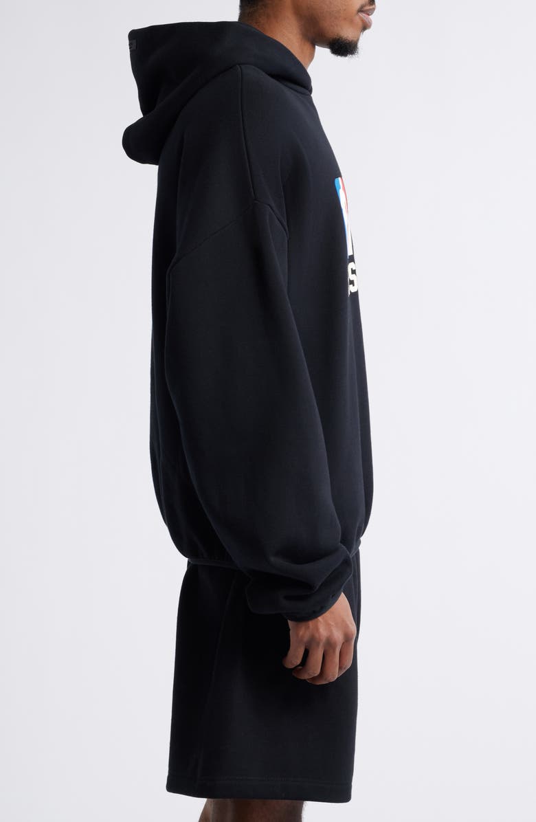 Fear of God Essentials x NBA Graphic Hoodie, Alternate, color, 