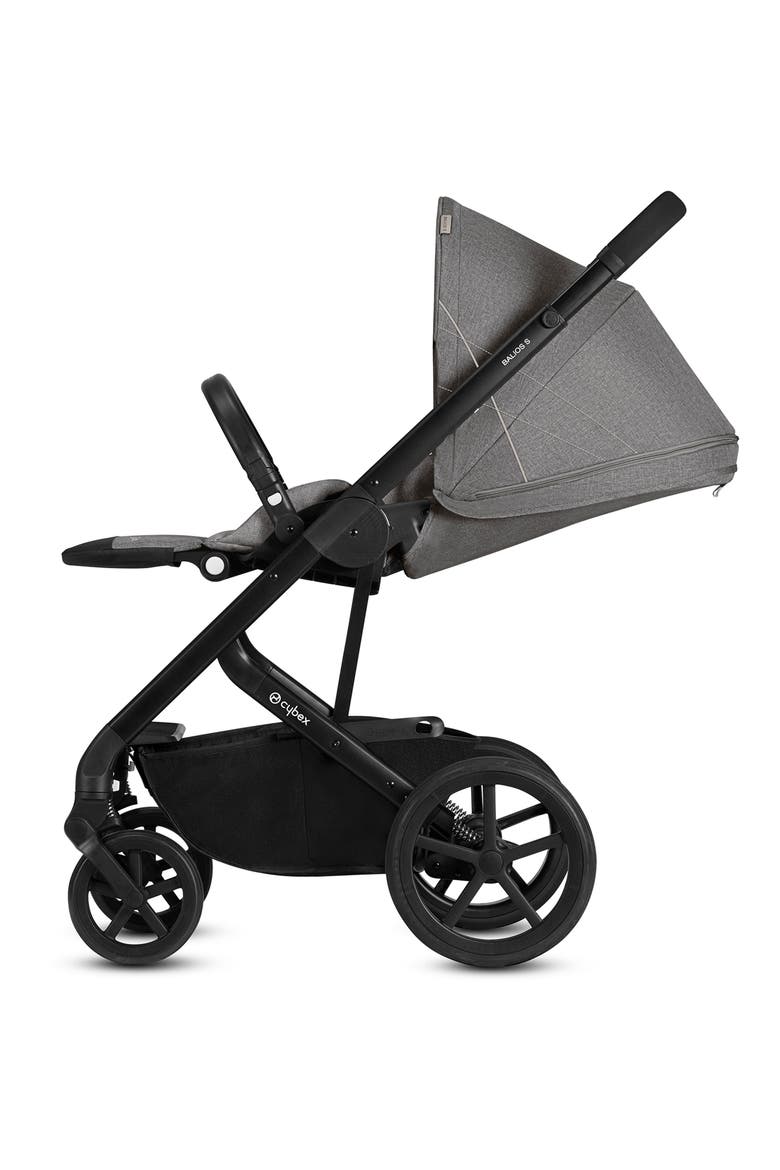 Balios S Stroller & Anton M Car Seat Travel System, Alternate, color, BLACK