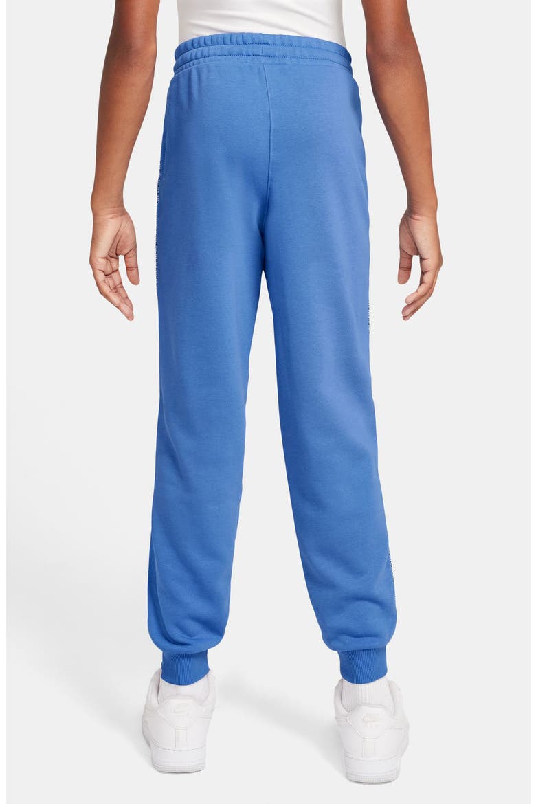 Kids' Sportswear Club Fleece Contrast Trim Joggers, Alternate, color, COMET BLUE/ ALUMINUM
