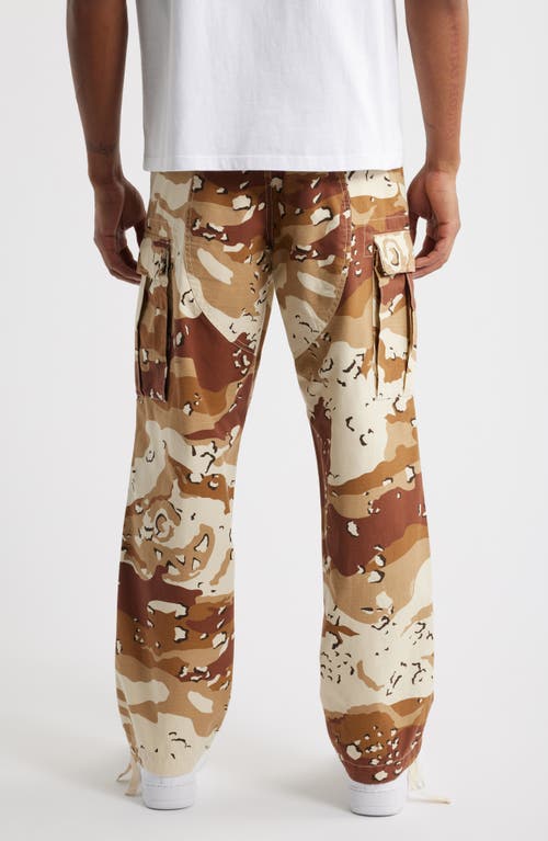 Shop Icecream Fatigue Camo Ripstop Cargo Pants In Fog