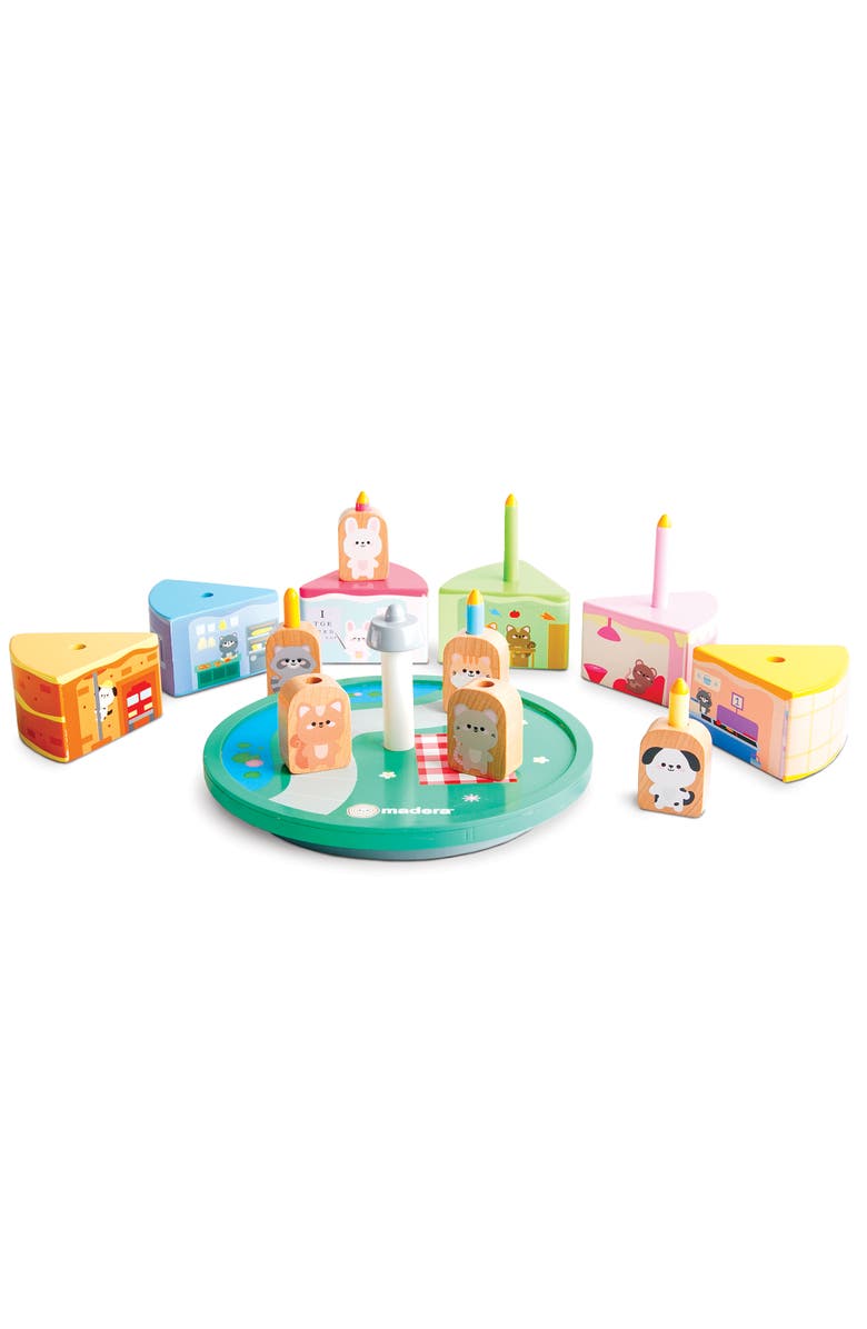 Madera Cakeville Playset Activity Scene 
Animal Figures,Ages 3+, Alternate, color, Multicolored