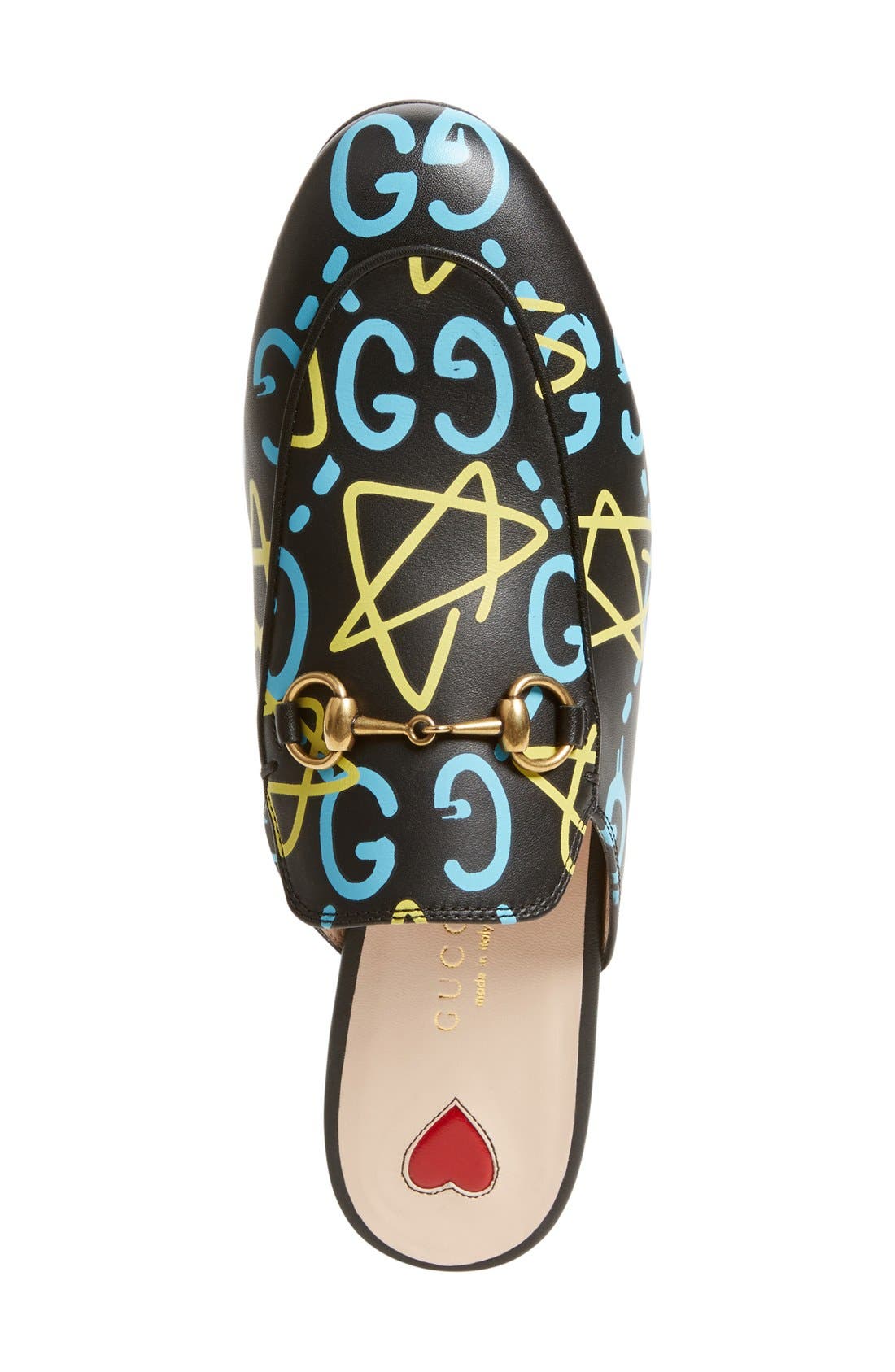 Gucci 'Princetown' Mule Loafer, Alternate, color, 