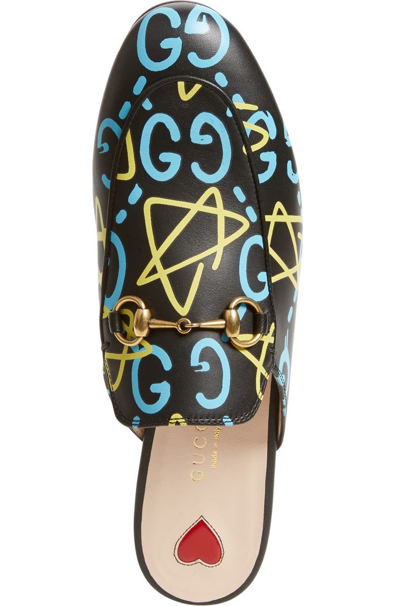 Gucci 'Princetown' Mule Loafer, Alternate, color,
