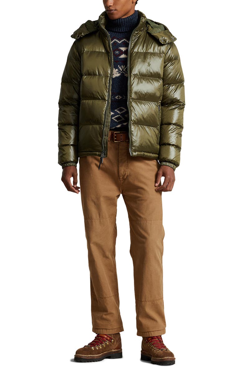 Polo Ralph Lauren Glossy 650 Fill Power Down Puffer Jacket, Alternate, color,