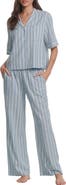 Eberjey Nautico Stripe Pajamas