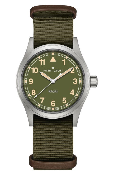 Khaki Field NATO Strap Watch, 38mm