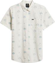 Rip Curl Hypno Micro Short Sleeve Button-Up Shirt