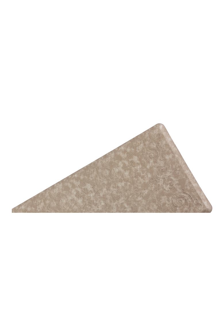 Anti-Fatigue Embossed Floor Mat, Alternate, color, BEIGE