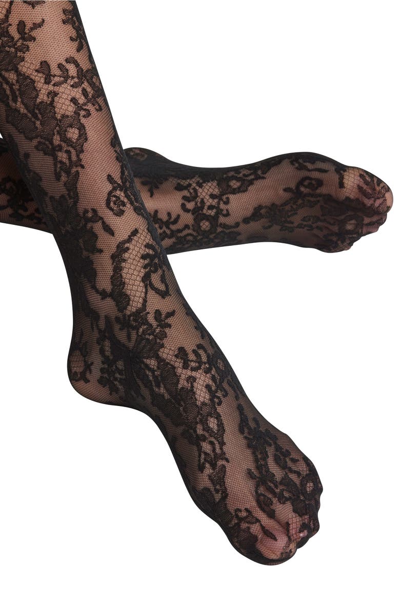 Falke Sensual Boulevard Tights, Alternate, color, Black