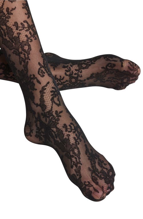 Falke Sensual Boulevard Tights In Black