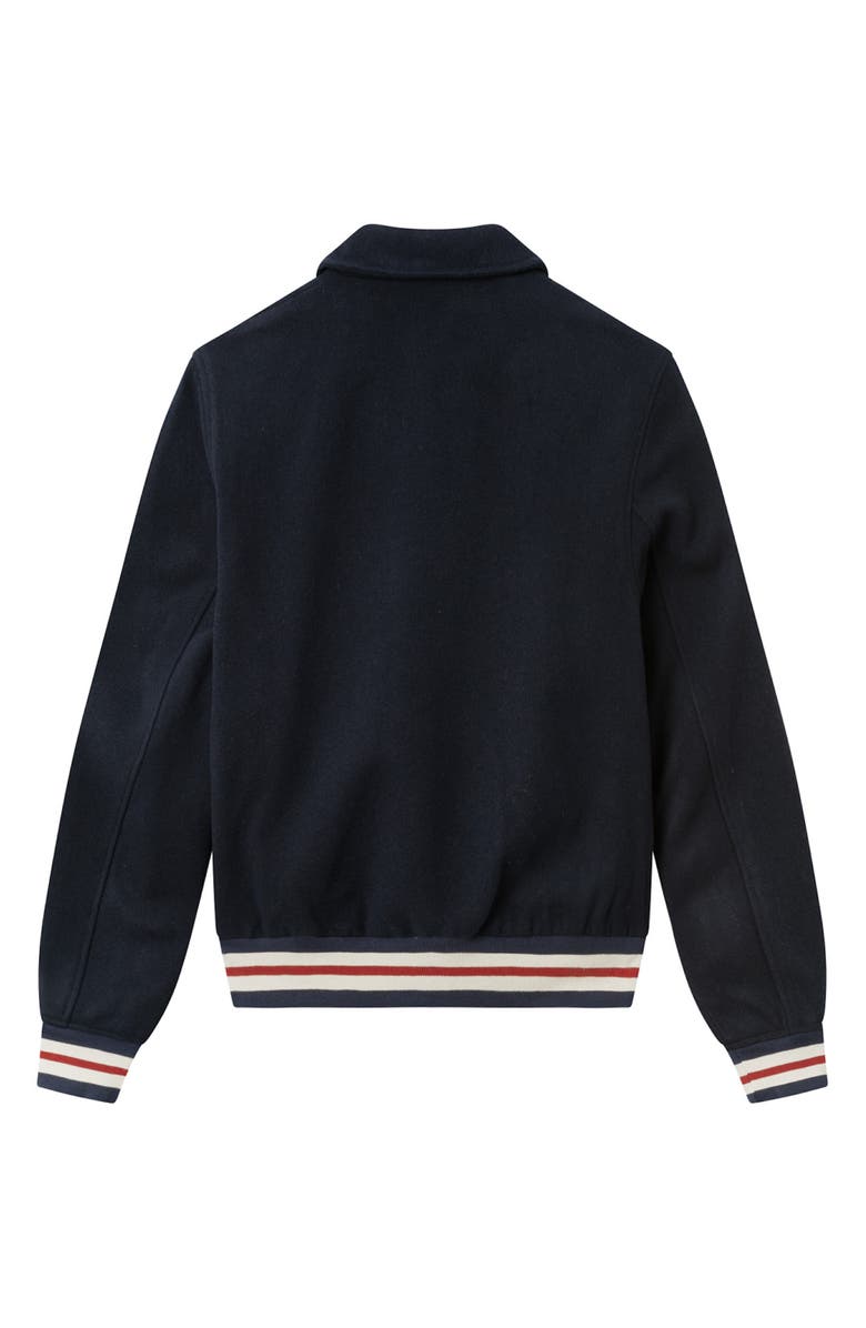 Les Deux Wool Blend Varsity Jacket, Alternate, color,
