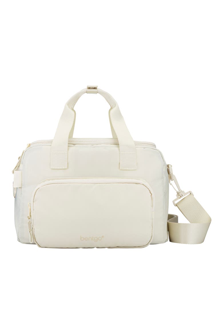 Large Insulated Lunch Bag, Main, color, BONE