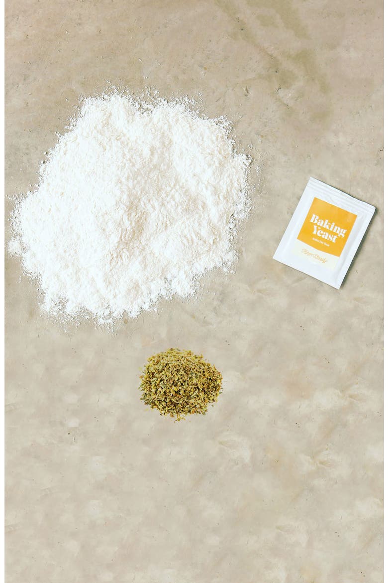 Garlic Herb Focaccia Making Kit, Alternate, color, CANVAS