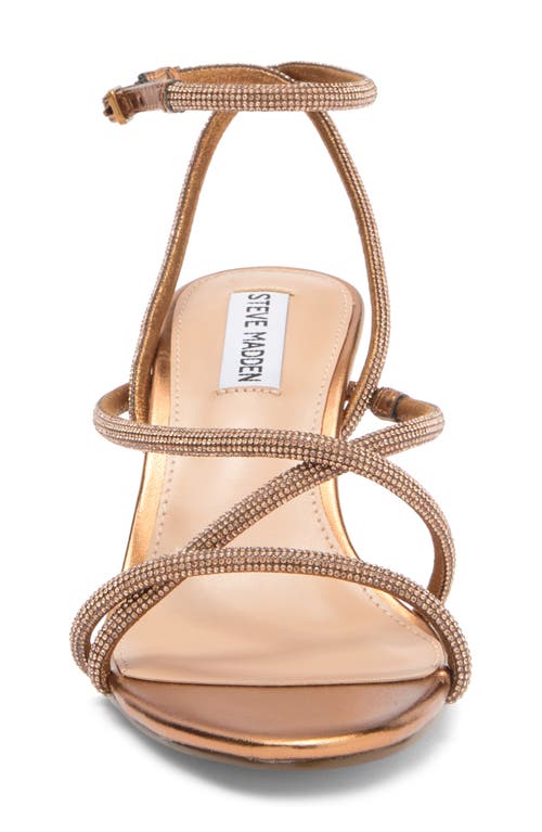 Steve Madden Rexha Sandal In Bronze