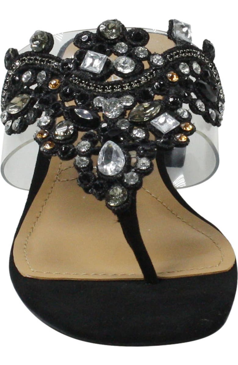 J. Reneé Jonette Embellished Slide Sandal, Alternate, color,