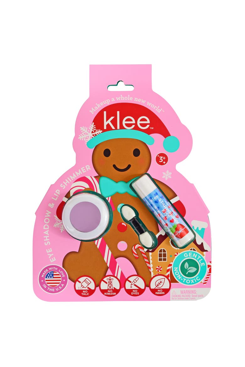 Icicle Sparkles - Kids' Holiday Eye Shadow and Lip Shimmer Set, Alternate, color, Multi