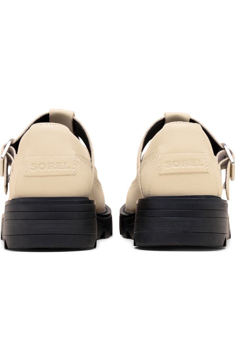 SOREL Revel Ave Mary Jane Loafer, Alternate, color, Bleached Ceramic/ Black