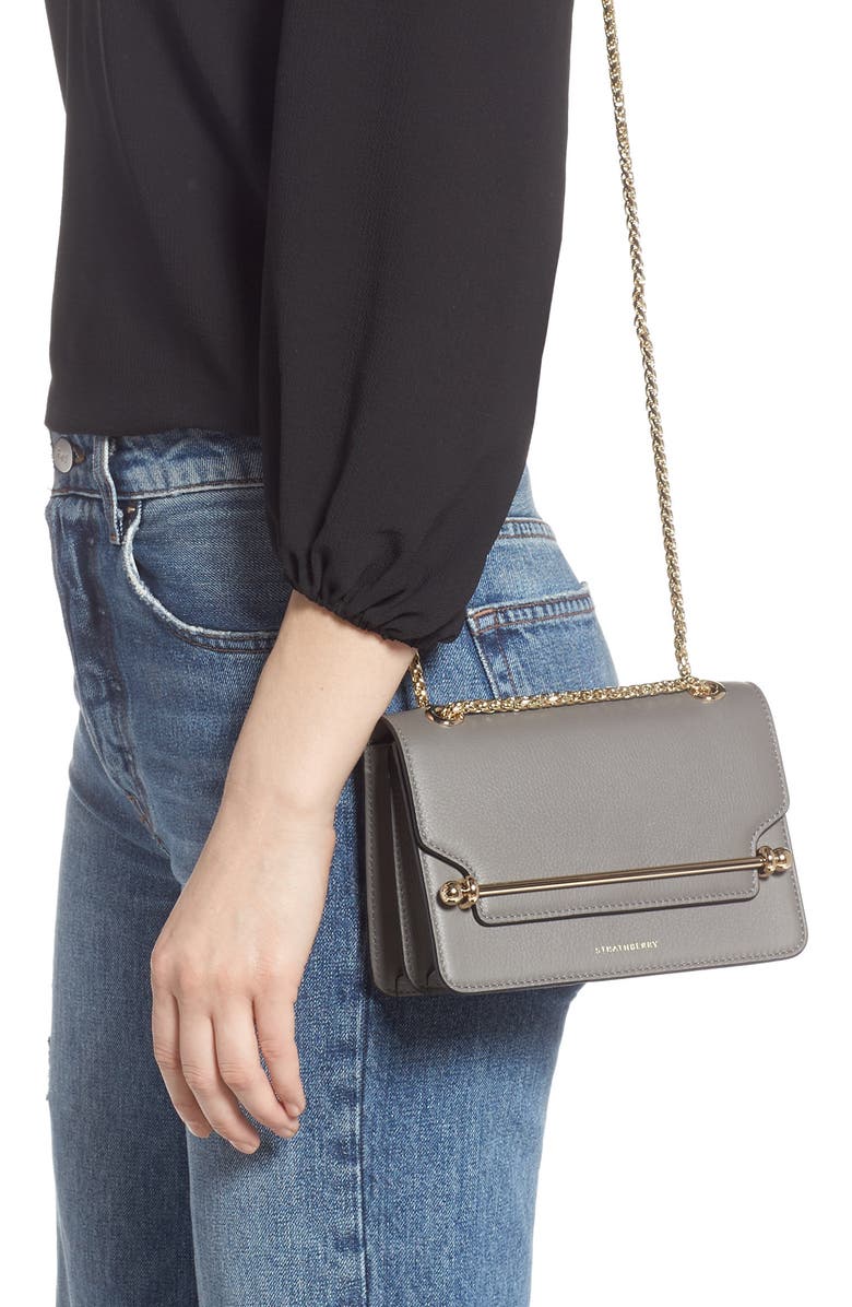 Strathberry Mini East/West Leather Crossbody Bag, Alternate, color,