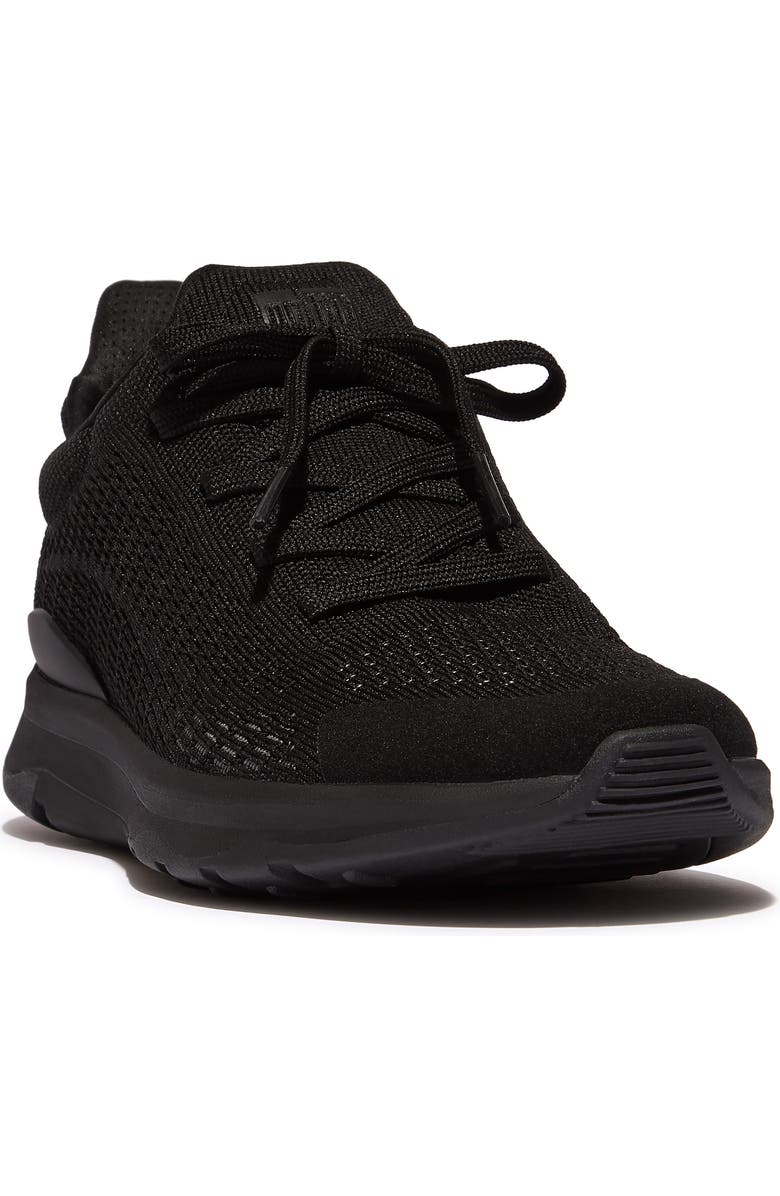 FitFlop Vitamin FFX Knit Sneaker, Main, color, All Black
