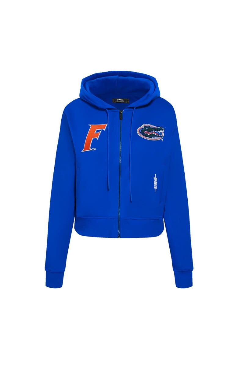PRO STANDARD Women's Pro Standard Royal Florida Gators Game Day Sequin Full-Zip Hooded Jacket, Alternate, color,