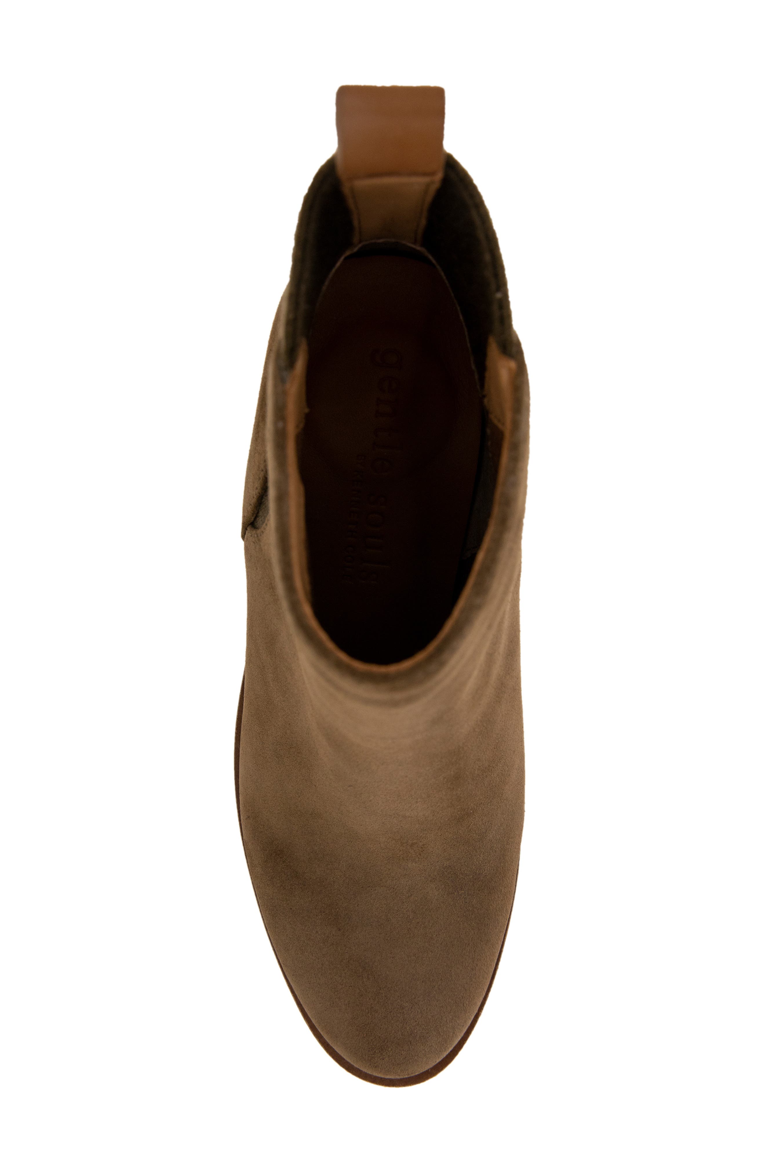 Gentle Souls Clint Western Bootie, Alternate, color, Cocoa Suede