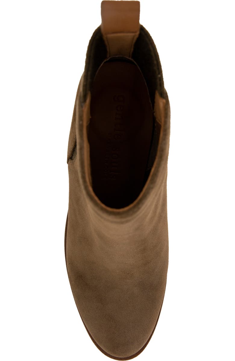 Gentle Souls Clint Western Bootie, Alternate, color, Cocoa Suede