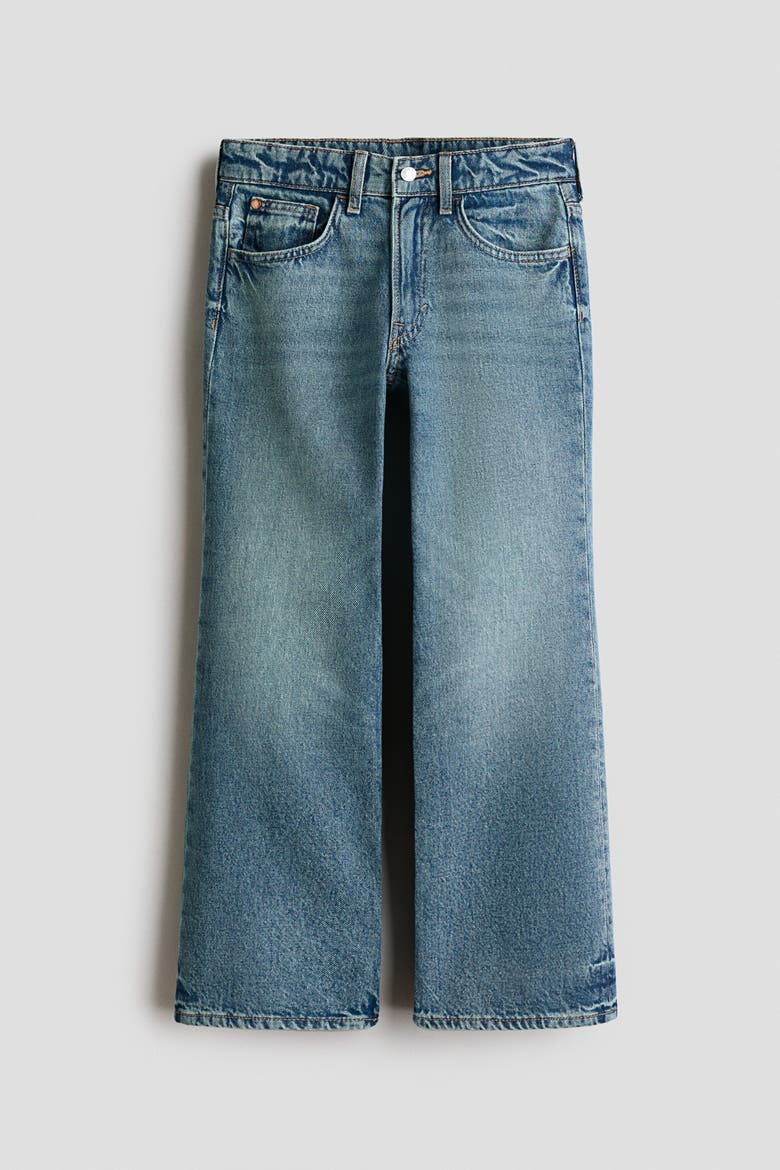Loose-fit Bootcut Leg Jeans, Alternate, color, Denim blue