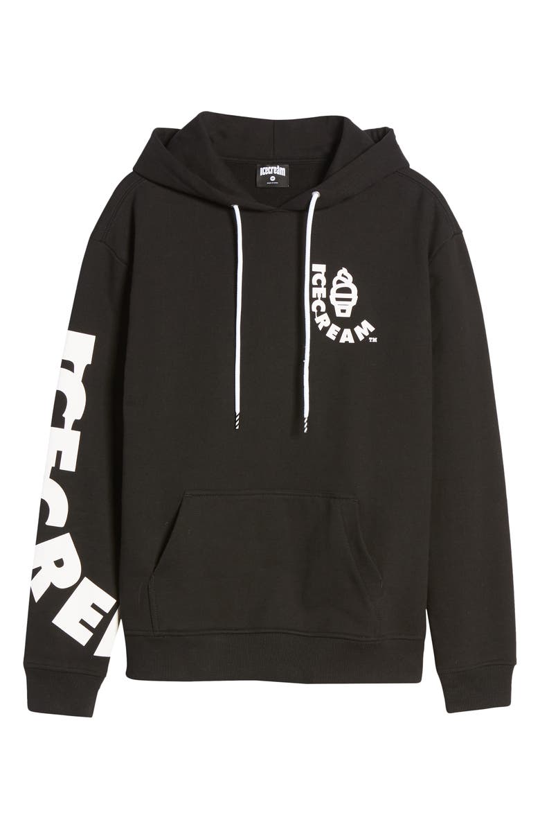 ICECREAM Logo Hooded Sweatshirt, Alternate, color, 