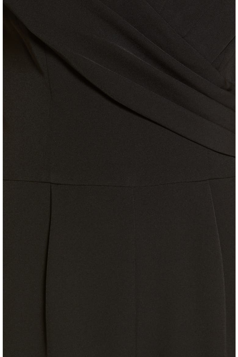 Off the Shoulder Jumpsuit, Alternate, color, BLACK