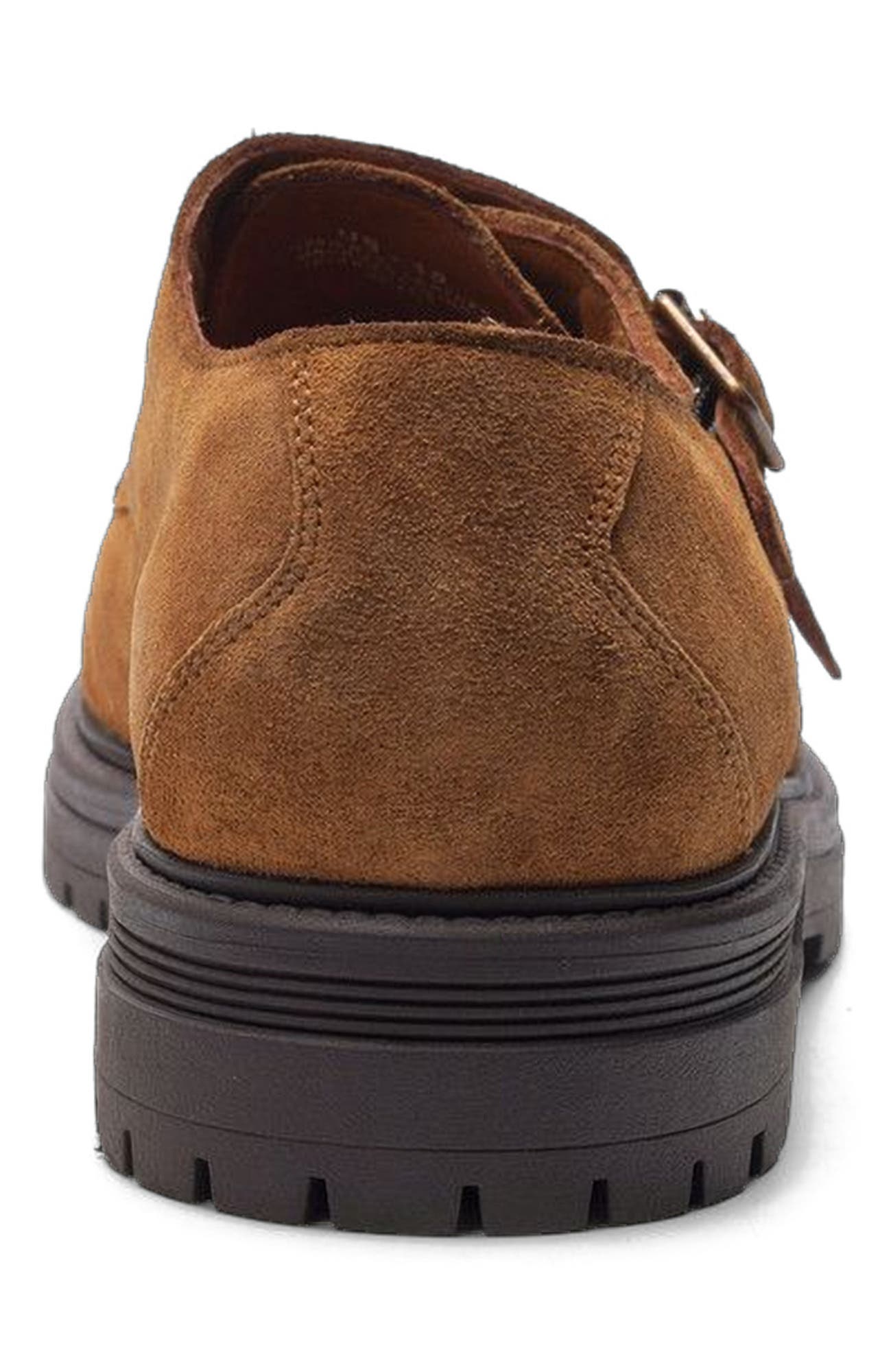 A. Veer Jett Double Monk, Alternate, color, Tobacco Suede
