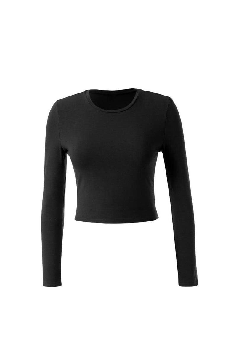Vitality Basis Long Sleeve, Alternate, color, Midnight