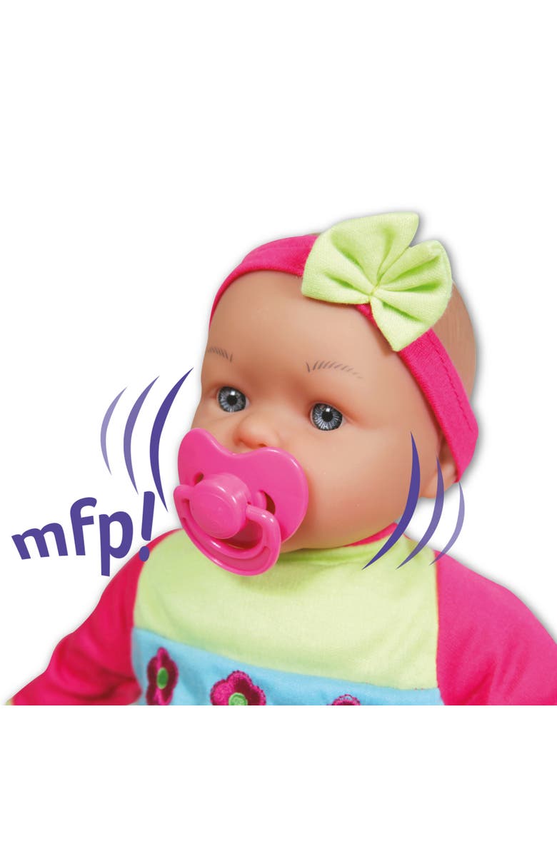 Lissi 15 Inch Moving Face Baby Interactive Doll, Alternate, color, Multicolored