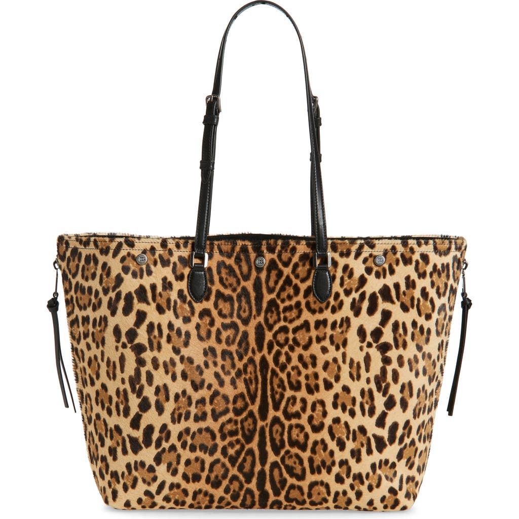 Dolce & Gabbana Leopard-print Tote Bag In Brown