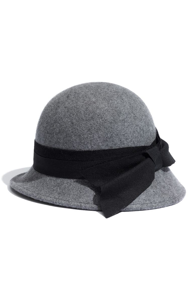 Nordstrom Side Bow Cloche, Main, color, 