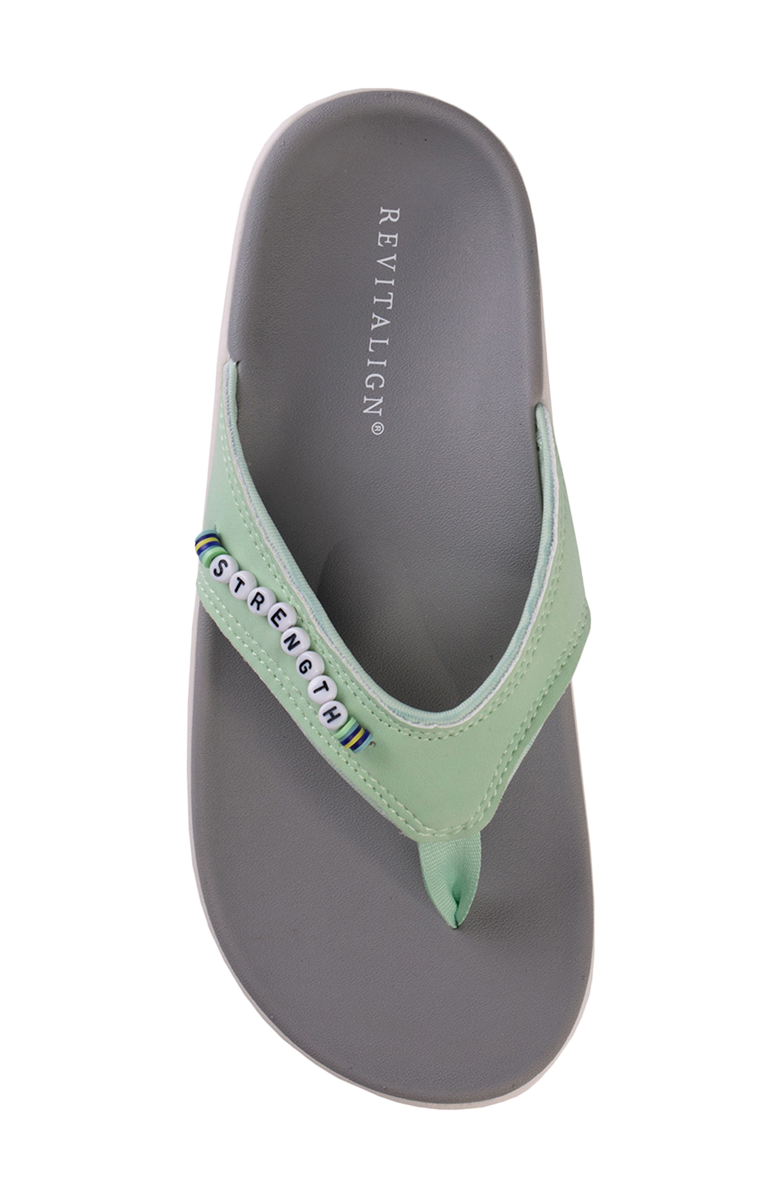 Yumi Friendship Strength Flip Flop, Alternate, color, MINT