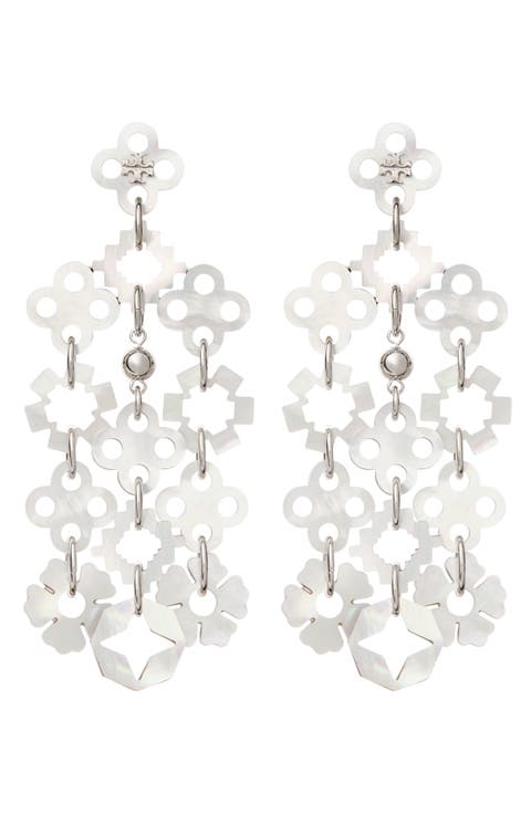 Forget Me Not Drop Earrings