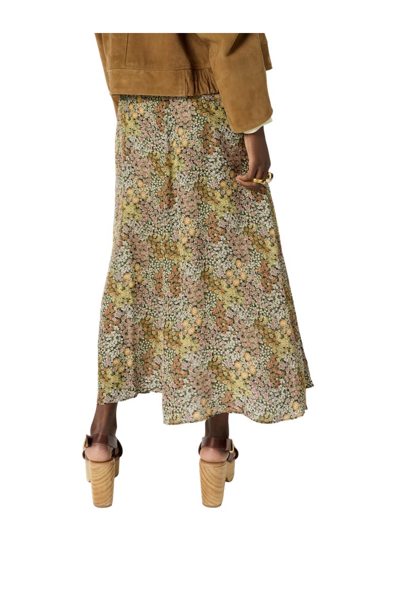 Jasmyne Floral Maxi Skirt, Alternate, color, Pink