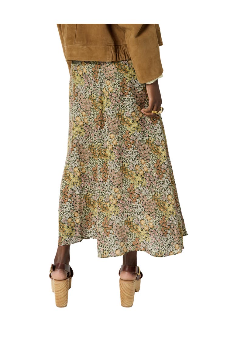 GERARD DAREL Jasmyne Floral Maxi Skirt, Alternate, color, Pink