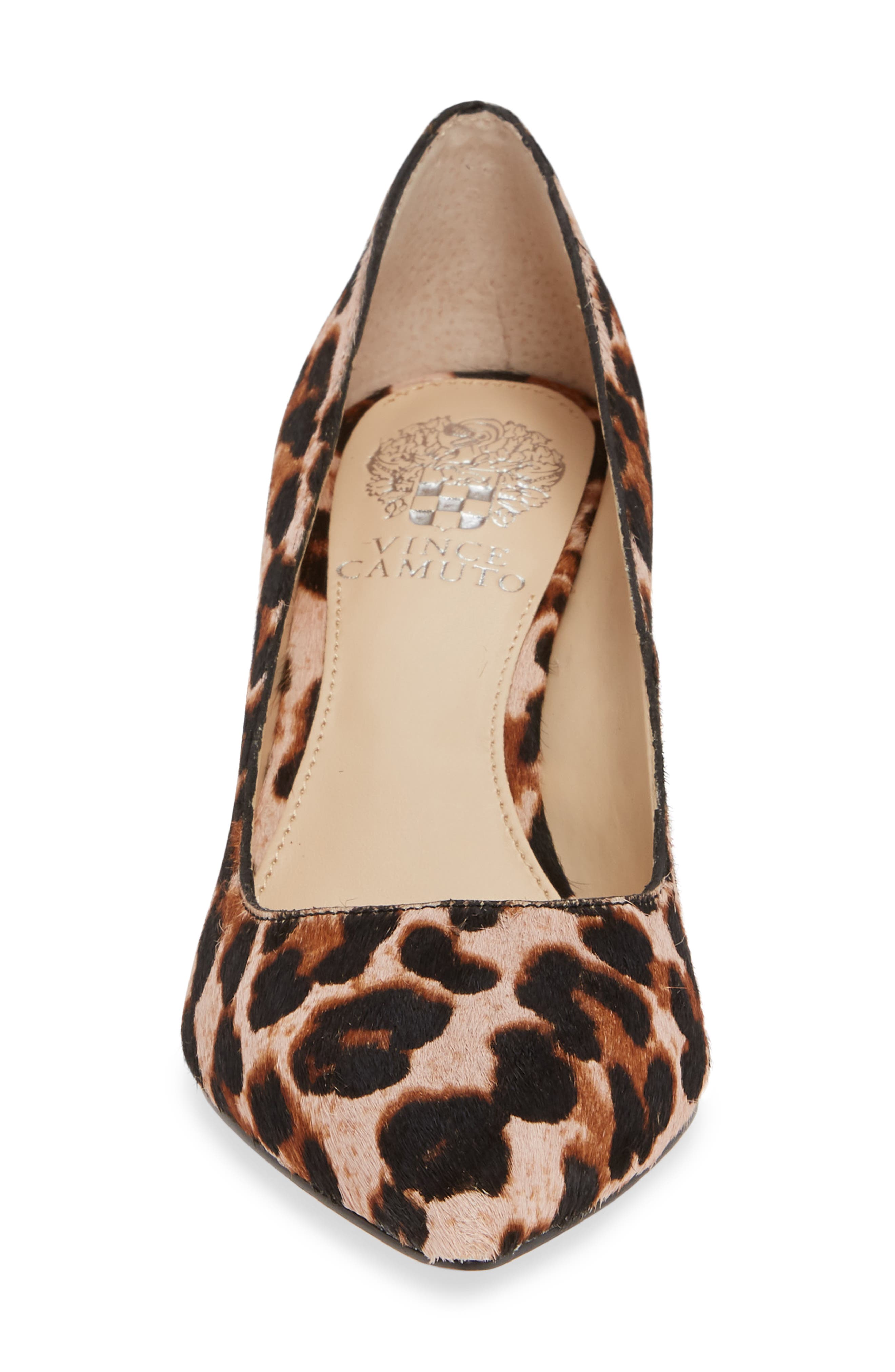Retsie Pointed Toe Pump, Alternate, color, BLUSH CALF HAIR
